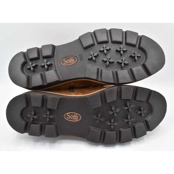 Sofft Womens Size 8 Pecola Brandy Suede Ruched Waterproof Booties Boots Shoes - Picture 5 of 12